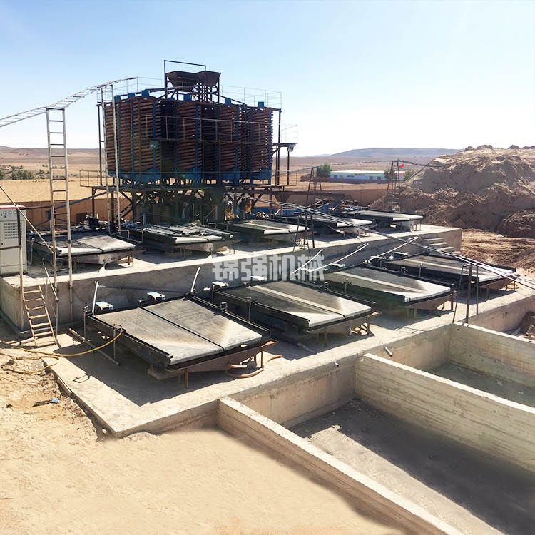 玻璃鋼螺旋溜槽(圖2) 重力選礦溜槽設備(圖2)